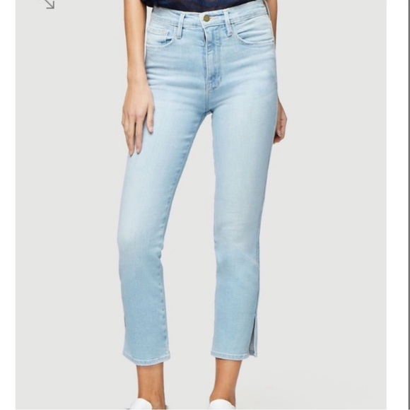 FRAME Le Sylvie Crop Jeans Size 27 - Picture 1 of 7